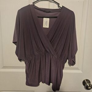 Front Wrap Ruched Top